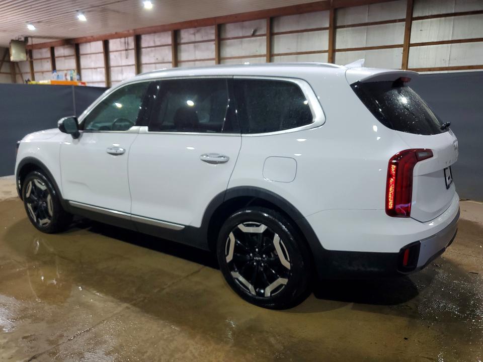 2025 Kia Telluride VIN 5XYP64GC9SG575778 COPART salvage auction — HAIL, Oh - Cert Of Title-Salvage, sold $10,600 on 2026-07-06 (photo 2)