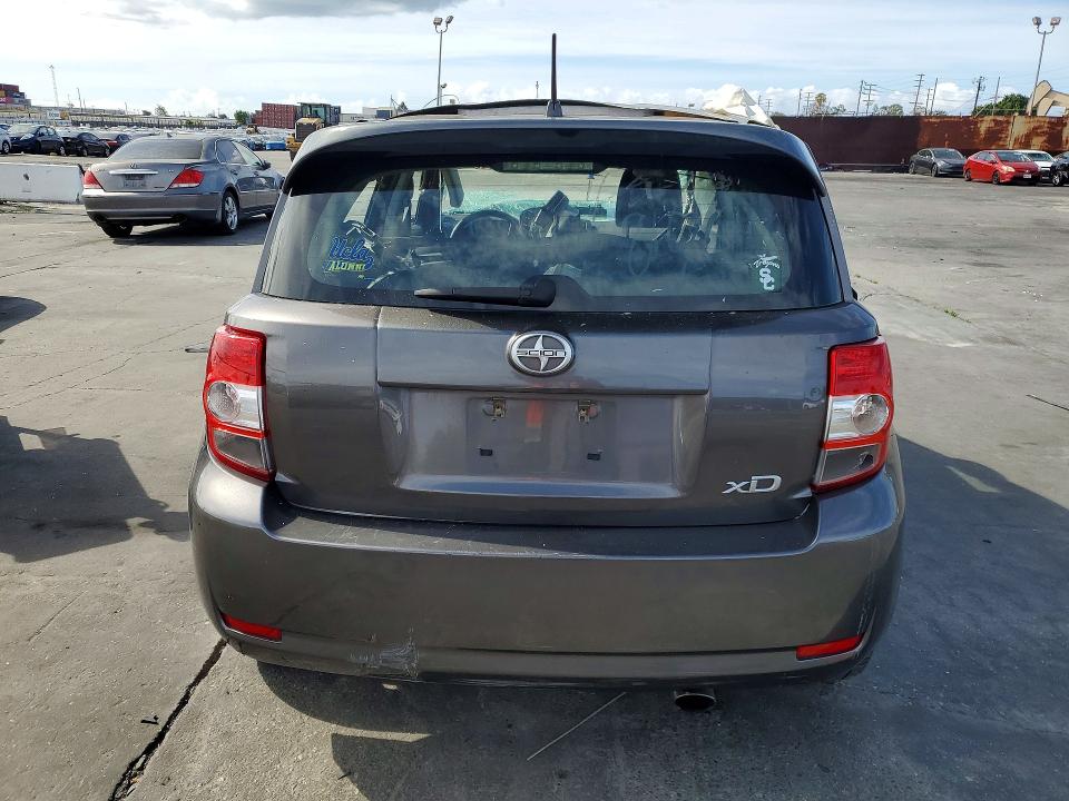 2008 Scion Xd VIN JTKKU10408J007891 COPART salvage auction — ROLLOVER, CA - SALVAGE CERTIFICATE, sold $250 on 2026-07-17 (photo 6)