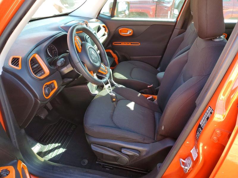2015 Jeep Renegade VIN ZACCJAAT2FPC10370 COPART salvage auction — FRONT END, HI - CERTIFICATE OF SALVAGE, sold $2 on 2026-08-17 (photo 7)