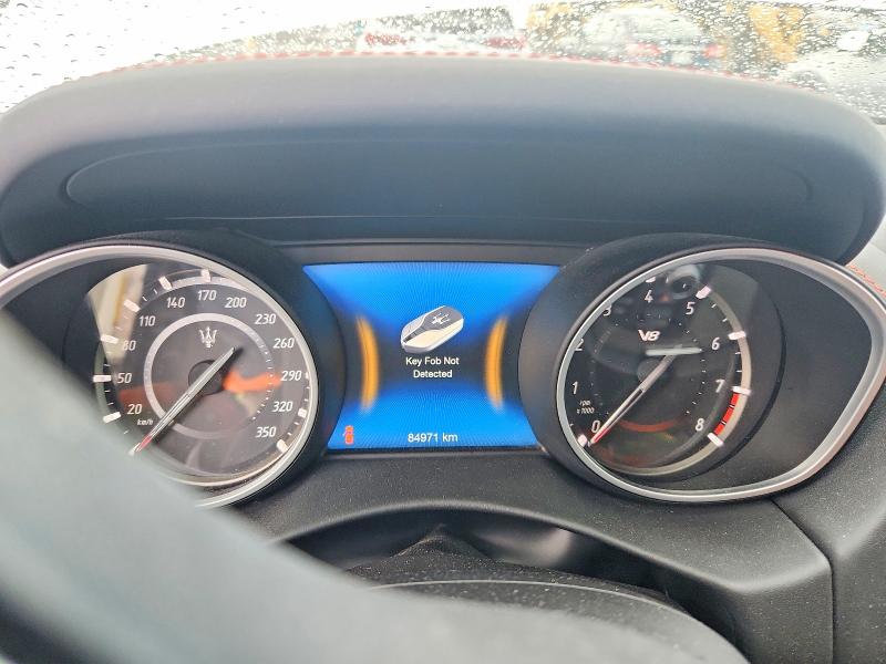 2019 Maserati VIN ZN661ZUA2KX337549 COPART salvage auction — FRONT END, Qc - Gravement Accidente, sold $3,550 on 2026-07-21 (photo 9)