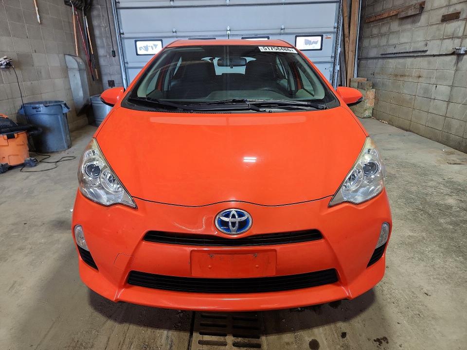 2014 Toyota Prius VIN JTDKDTB33E1080742 COPART salvage auction — SIDE, Mn - Cert Of Title-Salvage, sold $500 on 2026-07-28 (photo 5)