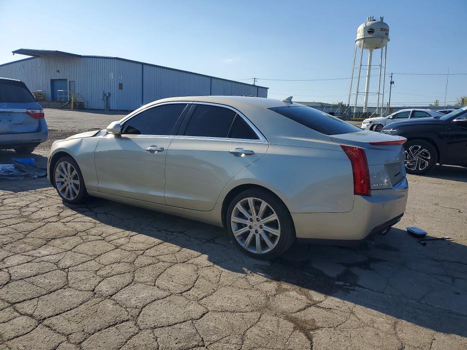 2014 Cadillac Ats VIN 1G6AH5RX4E0102003 COPART salvage auction — FRONT END, Il - Salvage Certificate, sold $575 on 2026-07-03 (photo 2)