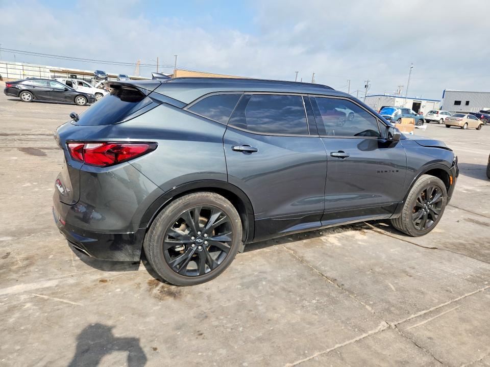 2019 Chevrolet Blazer VIN 3GNKBERS2KS682337 COPART salvage auction — FRONT END, Tx - Salvage Vehicle Title, sold $6,200 on 2026-07-02 (photo 3)