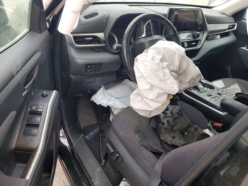 2023 Toyota VIN 5TDKDRBH1PS038932 COPART salvage auction — FRONT END, Ca - Salvage Certificate, sold $7,500 on 2026-07-10 (photo 8)