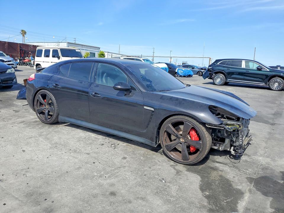 2013 Porsche Panamera VIN WP0AF2A73DL075824 COPART salvage auction — FRONT END, CA - SALVAGE CERTIFICATE, sold $6,300 on 2026-07-08 (photo 4)