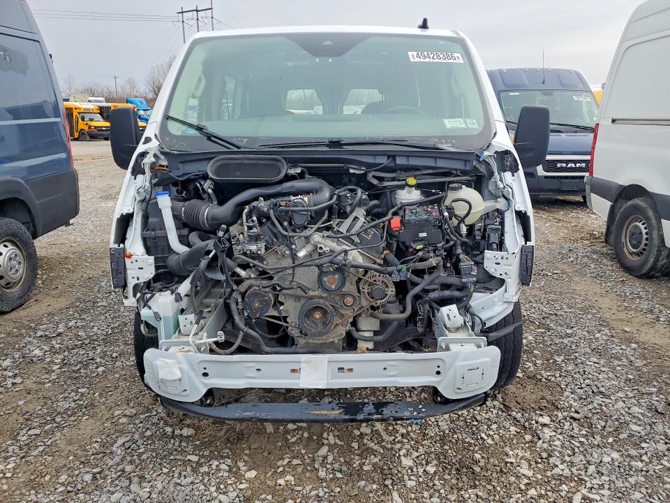 2023 Ford Transit VIN 1FTBR2Y80PKA35821 COPART salvage auction — FRONT END, Ny - Mv-907A Salvage Certificate (P), sold $9,400 on 2026-07-29 (photo 5)