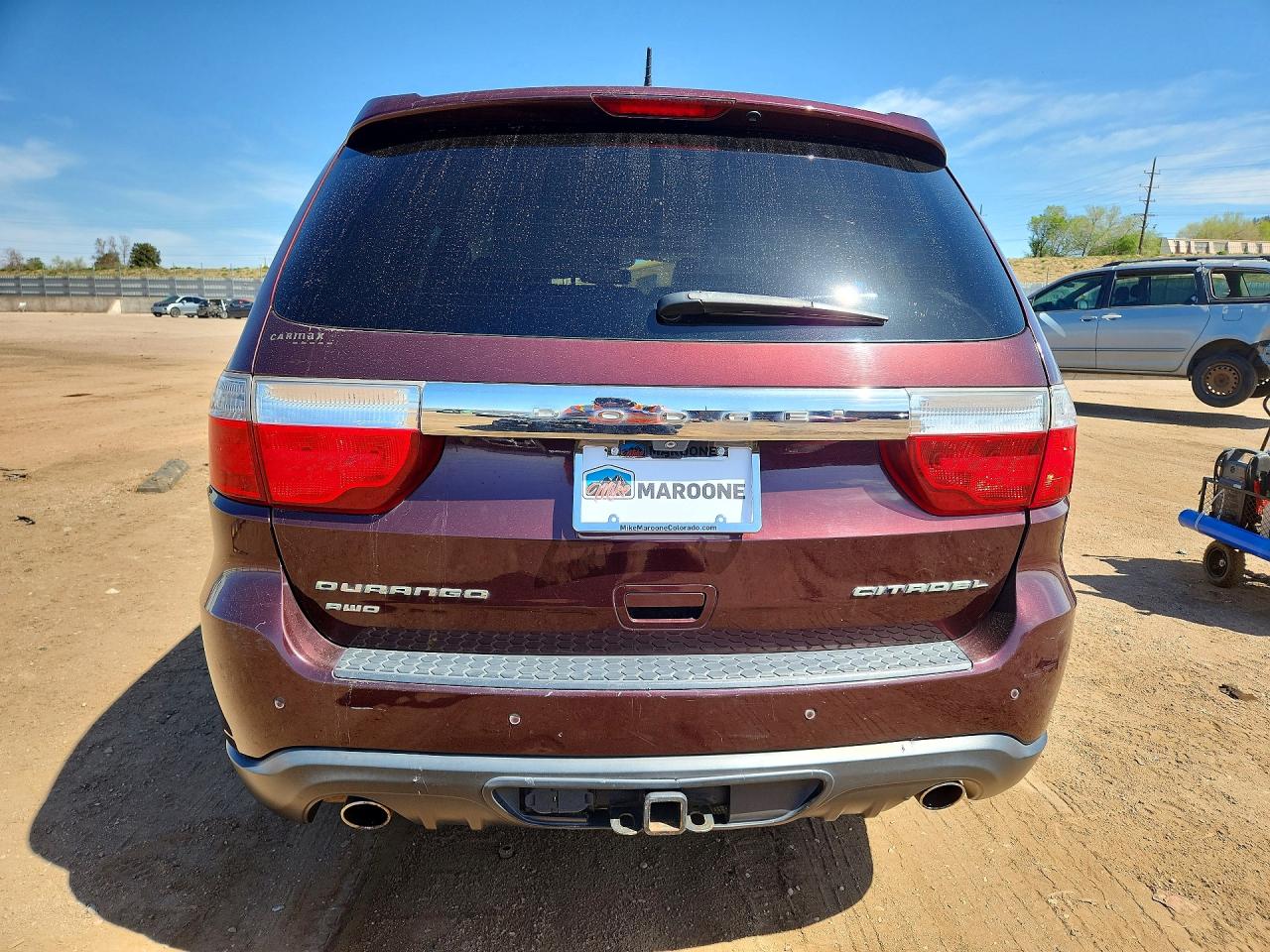 2012 Dodge Durango VIN 1C4SDJETXCC159312 COPART salvage auction — Mechanical, CO - DIS/DLR/EXP ONLY CLEAN TITLE, sold $275 on 2026-07-01 (photo 6)