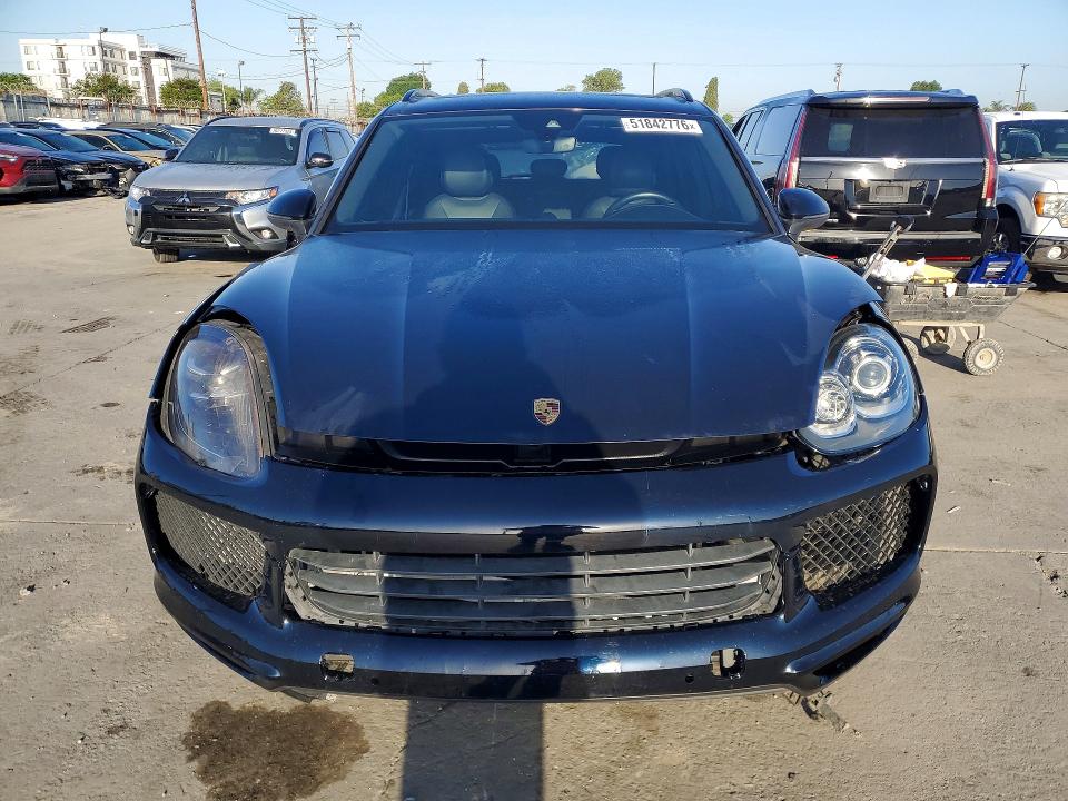2020 Porsche Cayenne VIN WP1AA2AY7LDA08867 COPART salvage auction — FRONT END, Ca - Salvage Certificate, sold $17,400 on 2026-07-08 (photo 5)