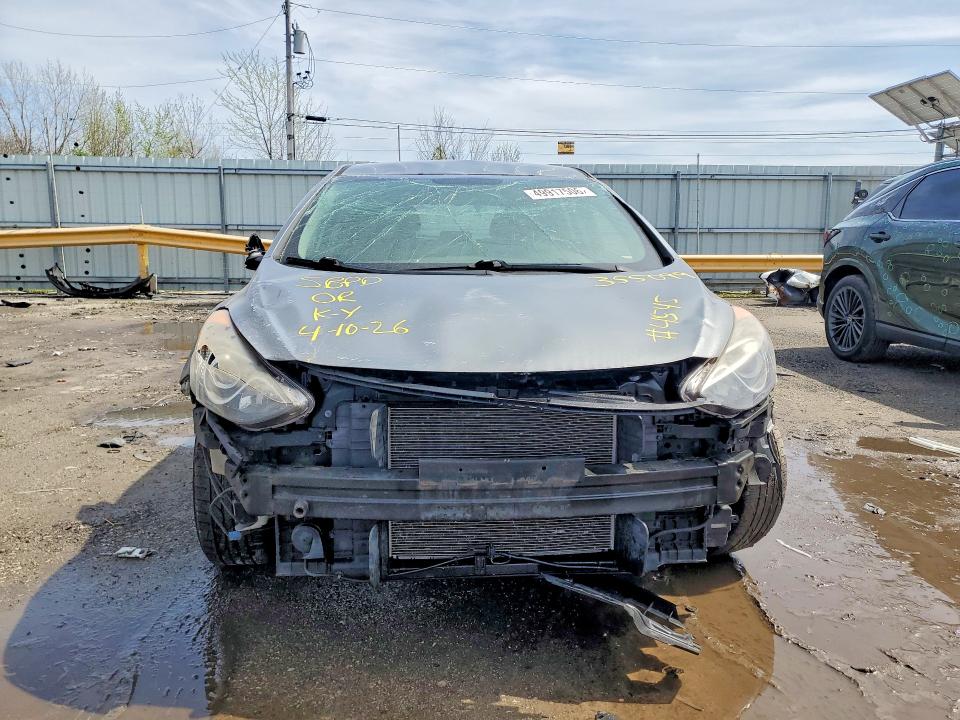 2017 Hyundai Elantra VIN KMHD35LHXHU355099 COPART salvage auction — FRONT END, In - Cert Of Title-Salvage Title, sold $1,000 on 2026-07-20 (photo 5)