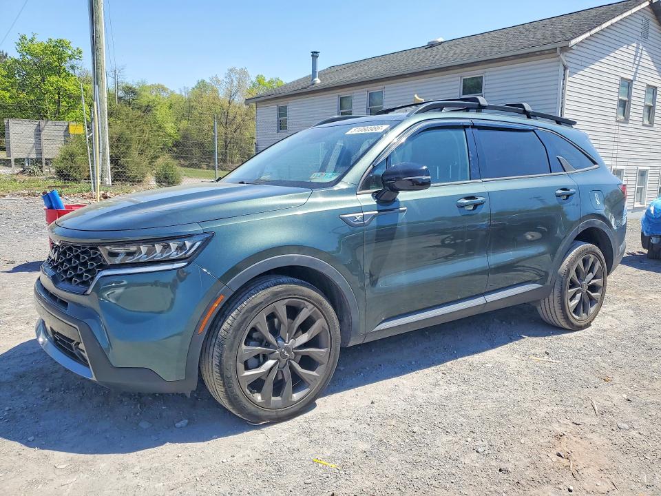 2022 Kia Sorento VIN 5XYRHDLF4NG086048 COPART salvage auction — FRONT END, Pa - Cert Of Title, sold $6,000 on 2026-07-23 (photo 1)