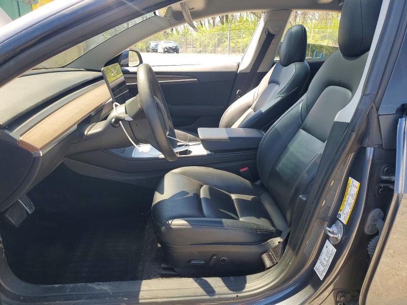 2022 Tesla Model 3 VIN 5YJ3E1EA6NF372117 COPART salvage auction — REAR END, Id - Salvage Certificate Of Title, sold $6,900 on 2026-07-16 (photo 7)