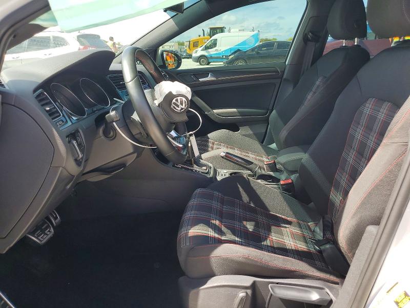 2019 Volkswagen Gti VIN 3VW6T7AU2KM034319 COPART salvage auction — FRONT END, Fl - Cert Of Title Slvg Rebuildable, sold $7,500 on 2026-07-14 (photo 7)