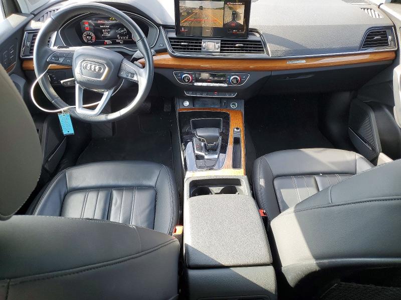 2023 Audi Q5 VIN WA1EAAFY4P2062208 COPART salvage auction — REAR END, Id - Salvage Certificate Of Title, sold $14,600 on 2026-07-08 (photo 8)