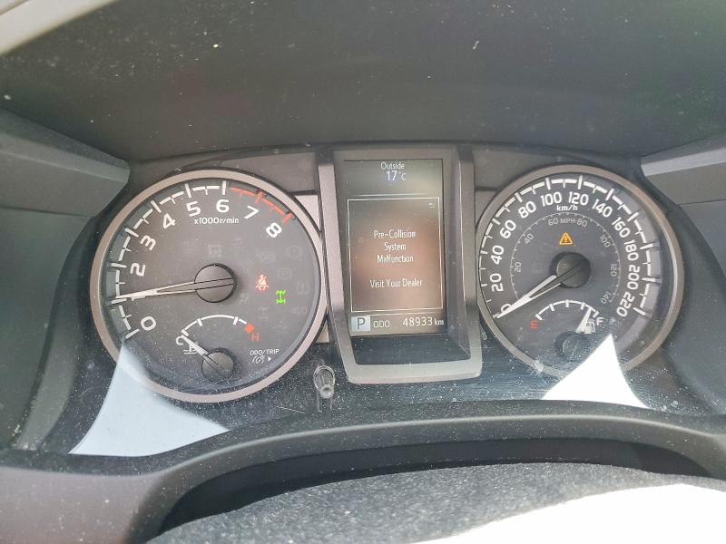2018 Toyota Tacoma VIN 5TFDZ5BN0JX034591 COPART salvage auction — FRONT END, Salvage Title, sold $13,000 on 2026-07-14 (photo 9)