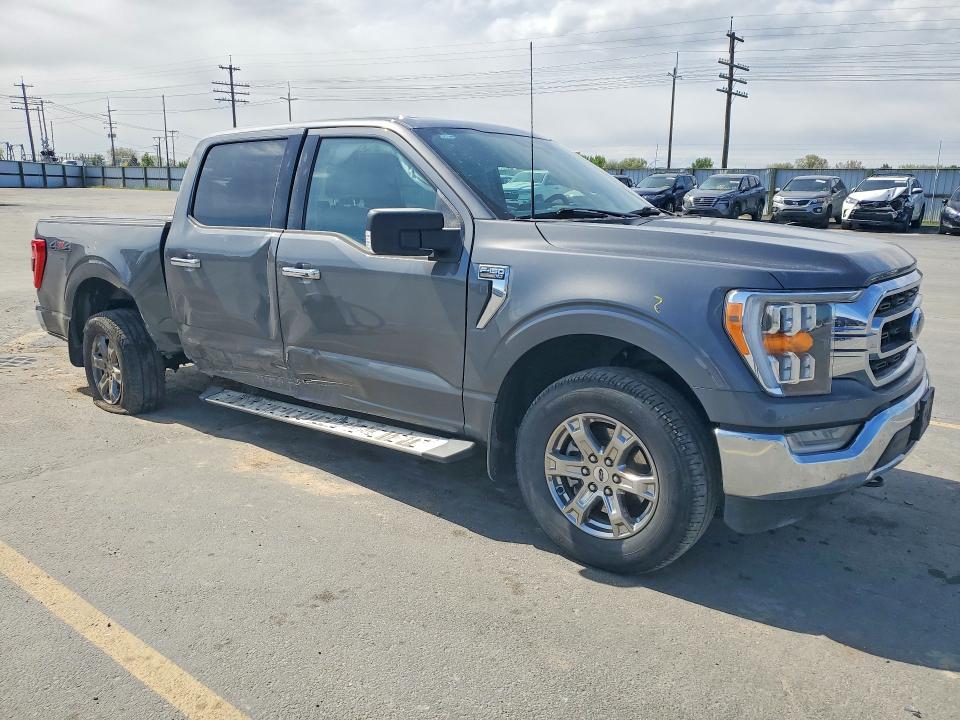 2023 Ford F-150 lightning VIN 1FTEW1EP8PKG23705 COPART salvage auction — SIDE, Id - Salvage Certificate Of Title, sold $12,200 on 2026-07-02 (photo 4)