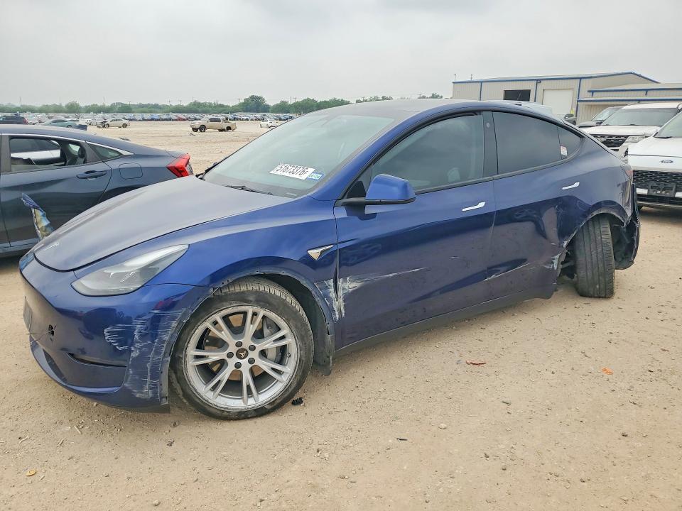2023 Tesla Model y VIN 7SAYGAEE4PF700515 COPART salvage auction — ALL OVER, Tx - Salvage Vehicle Title, sold $3,350 on 2026-07-16 (photo 1)
