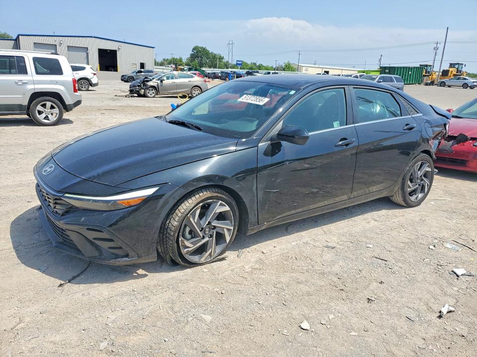 2025 Hyundai Elantra VIN KMHLS4DG9SU911506 COPART salvage auction — REAR END, Ok - Certificate Of Title, sold $8,500 on 2026-07-07 (photo 1)