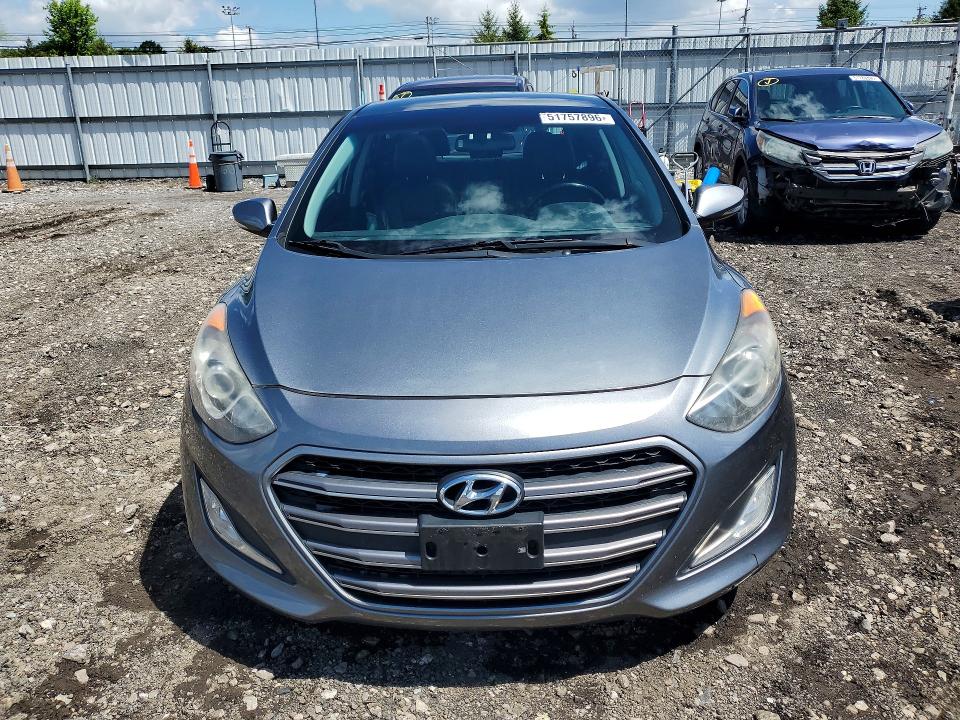 2016 Hyundai Elantra VIN KMHD35LH2GU316229 COPART salvage auction — SIDE, Md - Cert Of Salvage > 75% Damage, sold $2,200 on 2026-07-06 (photo 5)