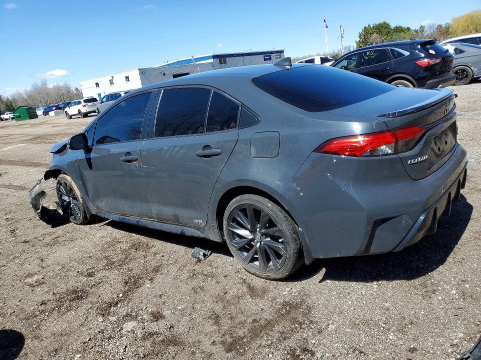 2023 Toyota Corolla VIN JTDBDMHE0P3004000 COPART salvage auction — FRONT END, On - Permit Salvage, sold $8,600 on 2026-07-28 (photo 2)