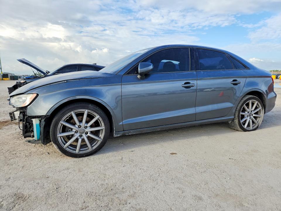 2015 Audi A3 VIN WAUACGFF7F1078307 COPART salvage auction — FRONT END, Fl - Cert Of Title Slvg Rebuildable, sold $800 on 2026-07-13 (photo 1)
