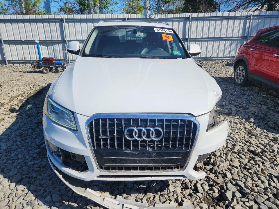 2015 Audi Q5 VIN WA1LFAFPXFA109200 COPART salvage auction — FRONT END, Salvage Title, sold $1,225 on 2026-07-25 (photo 5)