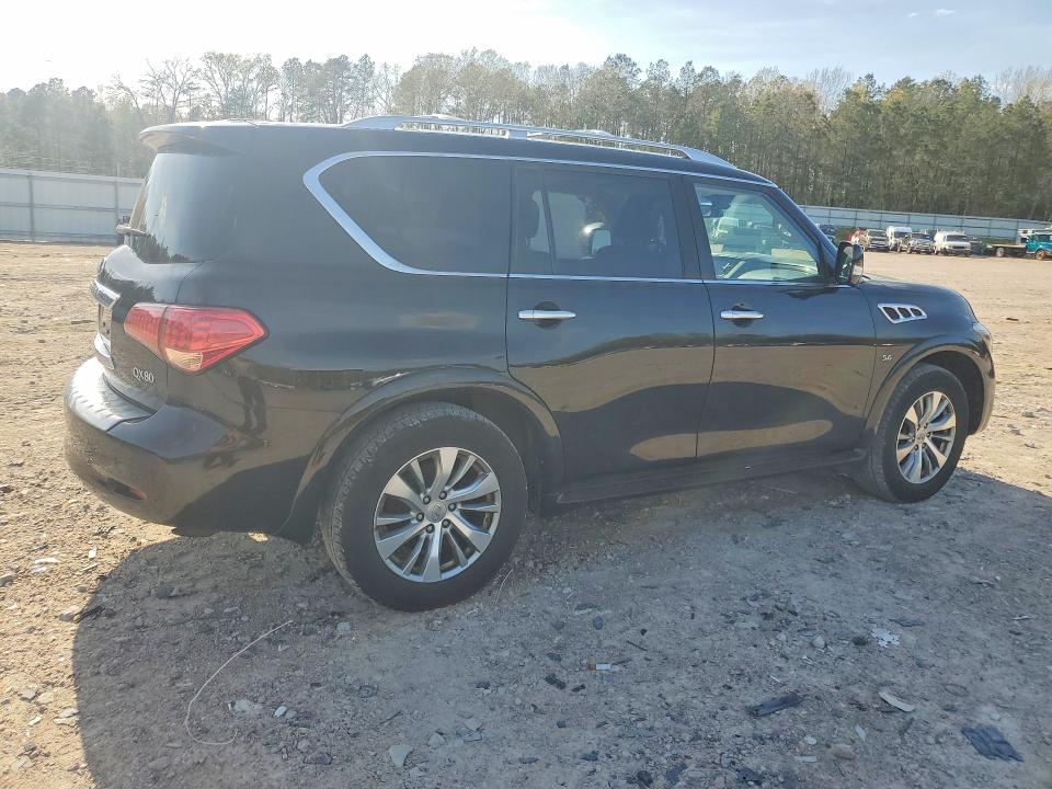 2017 Infiniti Qx80 VIN JN8AZ2NEXH9157573 COPART salvage auction — NORMAL WEAR, Nj - Clean Title Export Only, sold $2,550 on 2026-08-24 (photo 3)