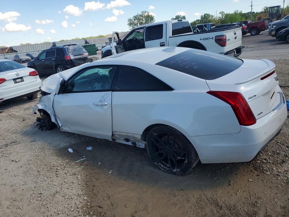 2017 Cadillac Ats VIN 1G6AK1RS9H0202410 COPART salvage auction — FRONT END, Ks - Cert Of Title-Salvage, sold $725 on 2026-07-09 (photo 2)