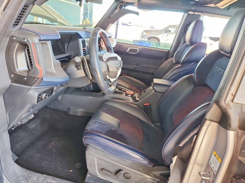 2024 Ford Bronco VIN 1FMEE0RR3RLA62959 COPART salvage auction — Rollover, AZ - CERT OF TITLE - SALVAGE, sold $17,000 on 2026-04-21 (photo 7)