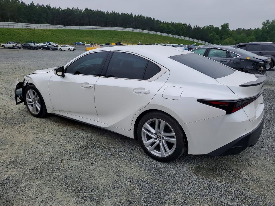 2024 Lexus Is VIN JTHCA1D2XR5132340 COPART salvage auction — FRONT END, Nc - Salvage Certificate Of Title, sold $18,100 on 2026-07-09 (photo 2)