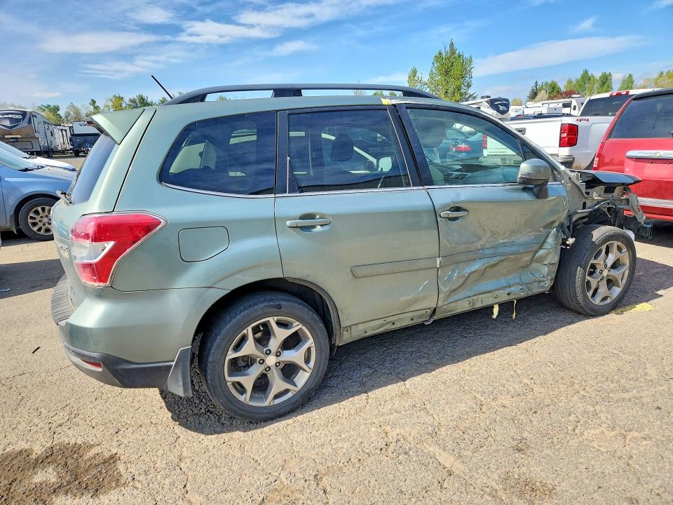 2015 Subaru Forester VIN JF2SJAWC9FH597576 COPART salvage auction — FRONT END, Or - Salvage Title Certificate, sold $1,100 on 2026-07-06 (photo 3)