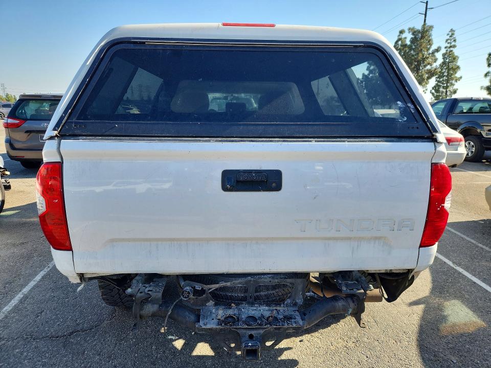 2016 Toyota Tundra VIN 5TFRM5F17GX096381 COPART salvage auction — ALL OVER, Ca - Salvage Certificate, sold $5,800 on 2026-07-28 (photo 6)