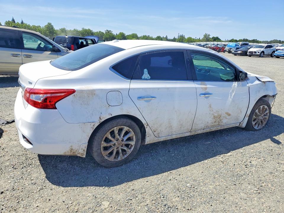 2019 Nissan Sentra VIN 3N1AB7AP6KY361036 COPART salvage auction — FRONT END, Ca - Salvage Certificate, sold $2,150 on 2026-07-09 (photo 3)