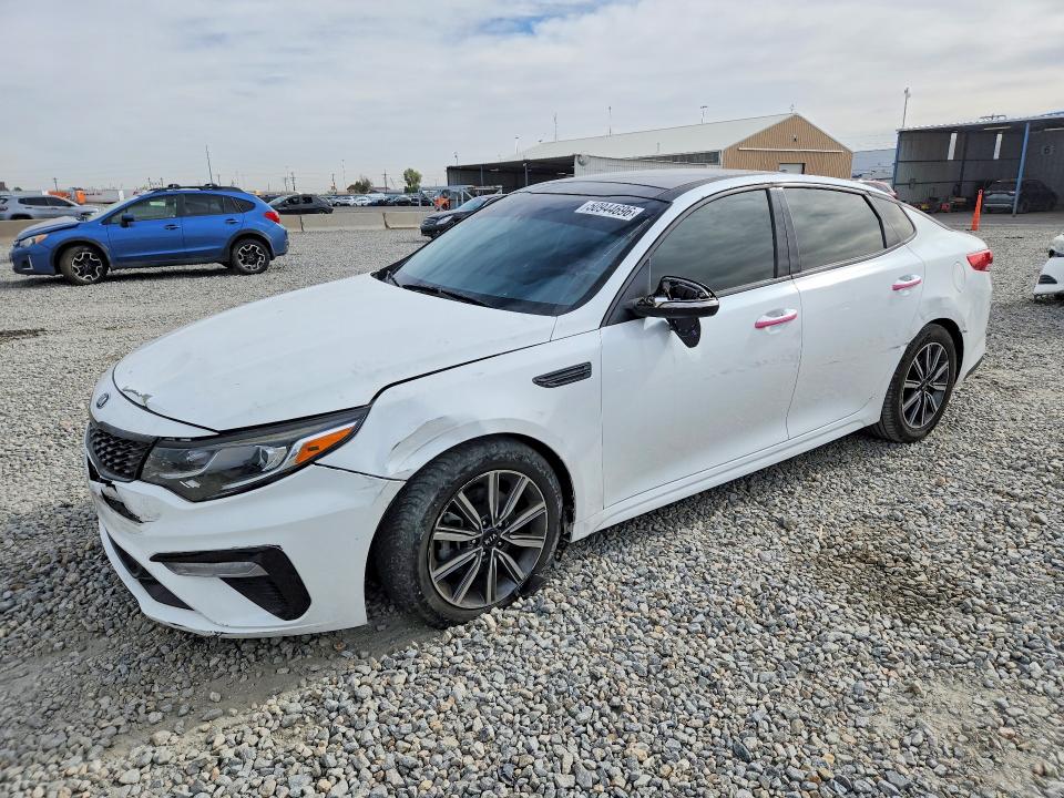 2019 Kia Optima VIN 5XXGT4L34KG324282 COPART salvage auction — VANDALISM, ID - SALVAGE CERTIFICATE OF TITLE, sold $2,450 on 2026-07-28 (photo 1)