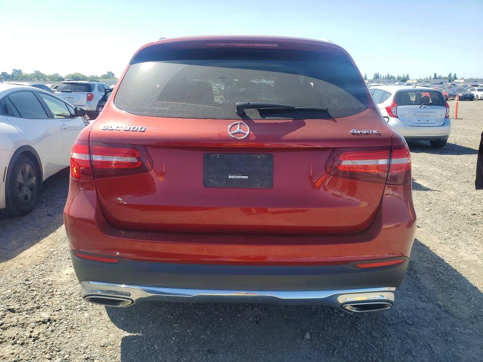 2018 Mercedes-benz Glc VIN WDC0G4KB0JV047724 COPART salvage auction — FRONT END, CA - SALVAGE CERTIFICATE, sold $3,350 on 2026-07-07 (photo 6)