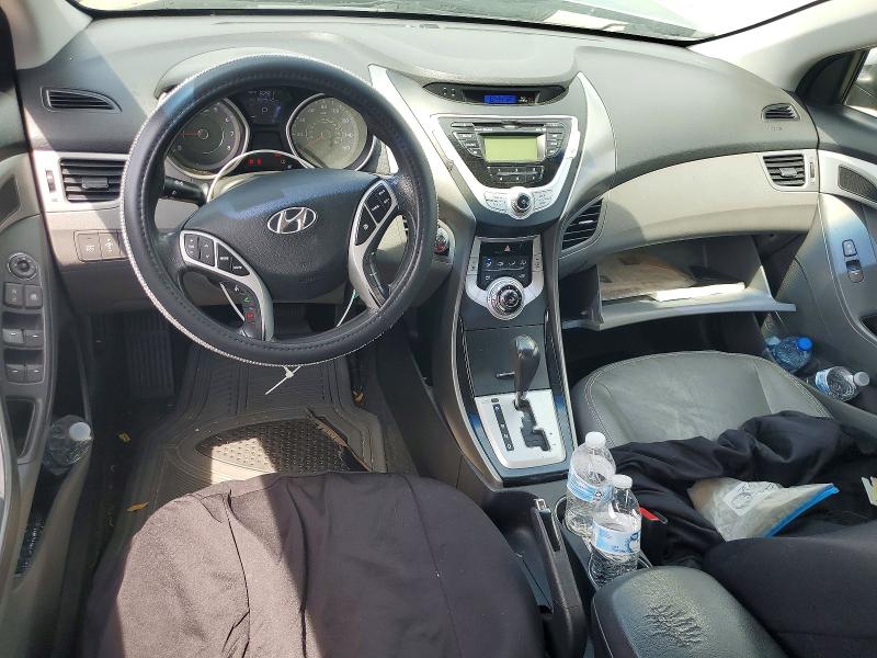 2012 Hyundai Elantra VIN KMHDH4AE2CU259433 COPART salvage auction — REAR END, SC - CERT OF TITLE-SALVAGE, sold $550 on 2026-07-09 (photo 8)