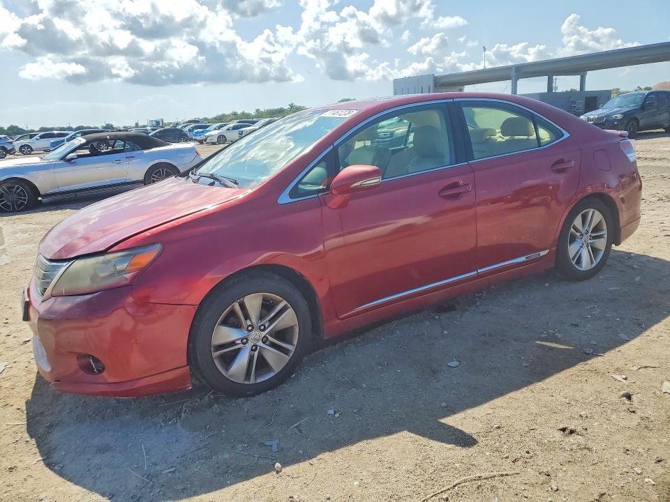 2011 Lexus Hs 250h VIN JTHBB1BA0B2045816 COPART salvage auction — FRONT END, Fl - Certificate Of Title (P), sold $900 on 2026-07-28 (photo 1)