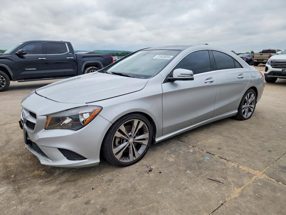 2016 Mercedes-benz VIN WDDSJ4EB5GN355532 COPART salvage auction — FRONT END, Tx - Certificate Of Title, sold $2,700 on 2026-07-06 (photo 1)