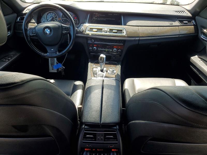 2013 BMW 7er VIN WBAYE4C50DDW22595 COPART salvage auction — FRONT END, Salvage Title, sold $2,150 on 2026-07-09 (photo 8)