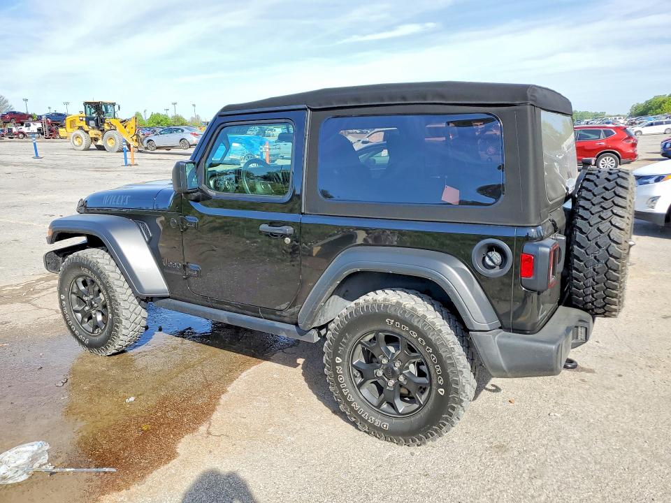 2021 Jeep Wrangler / VIN 1C4GJXAN3MW756584 COPART salvage auction — MINOR DENT/SCRATCHES, MO - CERTIFICATE OF TITLE, sold $17,300 on 2026-07-09 (photo 2)