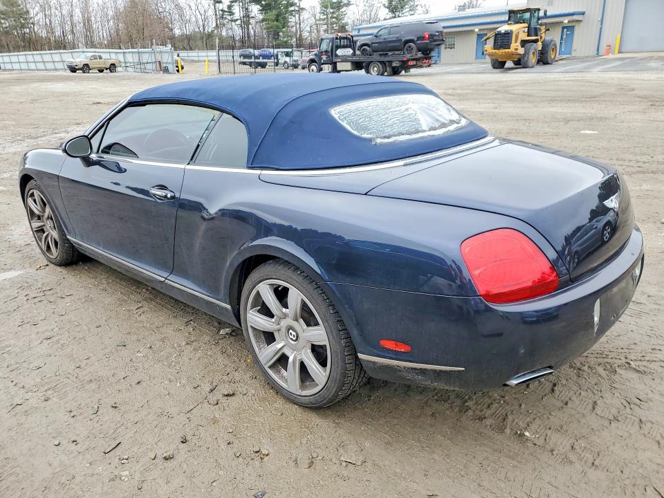 2007 Bentley Continental VIN SCBDR33W97C047564 COPART salvage auction — ROOF, Ma - Cert Of Title-Reconstrctd Coll, sold $8,100 on 2026-07-16 (photo 2)