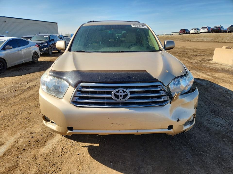 2009 Toyota Highlander VIN JTEES44A892112181 COPART salvage auction — FRONT END, Ab - Bos - Salvage, sold $4,000 on 2026-07-07 (photo 5)