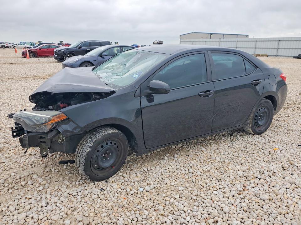2018 Toyota Corolla VIN 5YFBURHE4JP836368 COPART salvage auction — FRONT END, Tx - Salvage Vehicle Title, sold $600 on 2026-07-02 (photo 1)