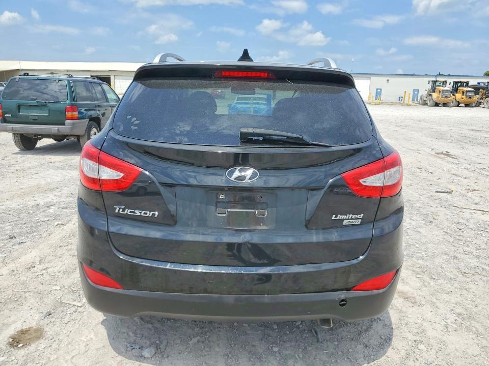 2014 Hyundai Tucson VIN KM8JUCAG7EU797722 COPART salvage auction — FRONT END, Salvage Title, sold $225 on 2026-07-21 (photo 6)