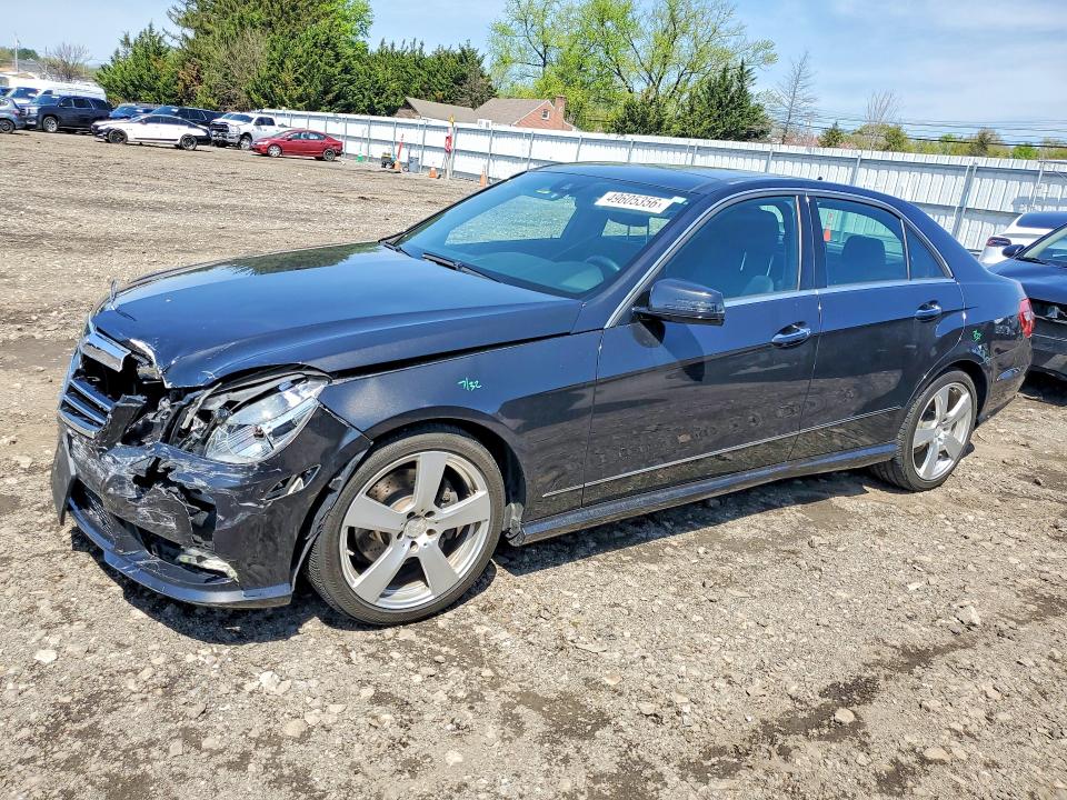 2011 Mercedes-benz E-class VIN WDDHF8HB4BA389900 COPART salvage auction — FRONT END, Md - Parts Only-No Title Letter, sold $700 on 2026-07-20 (photo 1)