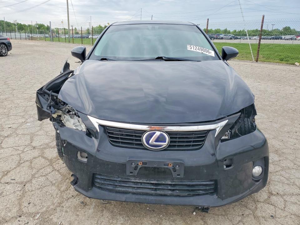 2012 Lexus Ct VIN JTHKD5BH9C2109285 COPART salvage auction — FRONT END, ID - SALVAGE CERTIFICATE OF TITLE, sold $1,600 on 2026-07-28 (photo 5)