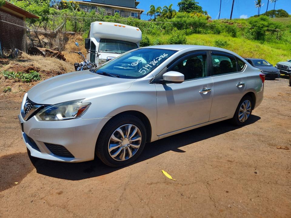 2018 Nissan Sentra VIN 3N1AB7AP5JY328690 COPART salvage auction — SIDE, Hi - Certificate Of Salvage, sold $625 on 2026-07-06 (photo 1)