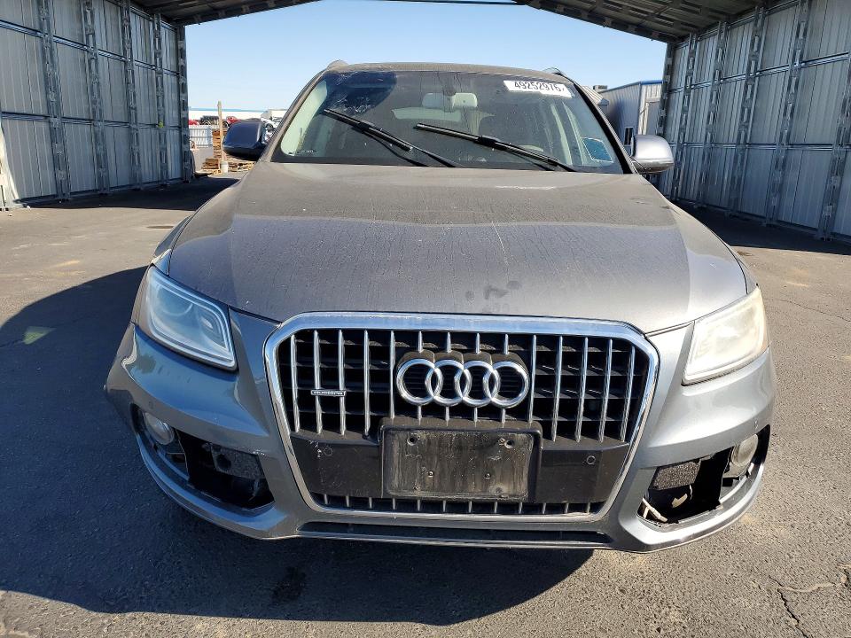 2015 Audi Q5 VIN WA1LFAFPXFA031677 COPART salvage auction — FRONT END, Ca - Dis/Dlr/Exp Only Clean Title, sold $2,400 on 2026-07-20 (photo 5)
