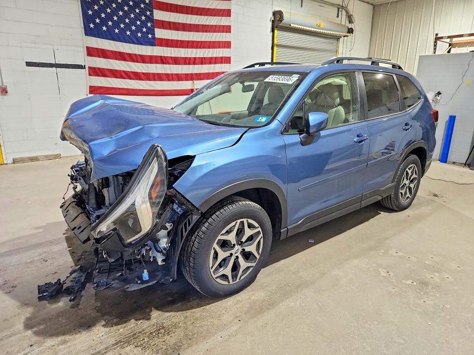 2022 Subaru Forester VIN JF2SKAEC9NH516752 COPART salvage auction — FRONT END, Nh - Cert Of Title-Salvage, sold $2,200 on 2026-07-02 (photo 1)