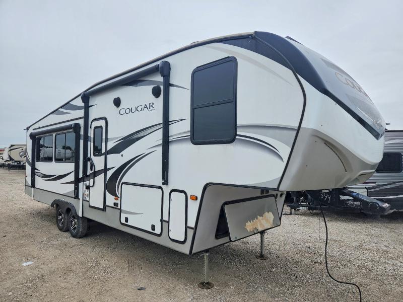 2020 Keystone Cougar VIN 4YDF29M2XL2505344 COPART salvage auction — HAIL, TX - CERTIFICATE OF TITLE (P), sold $8,200 on 2026-08-25 (photo 1)