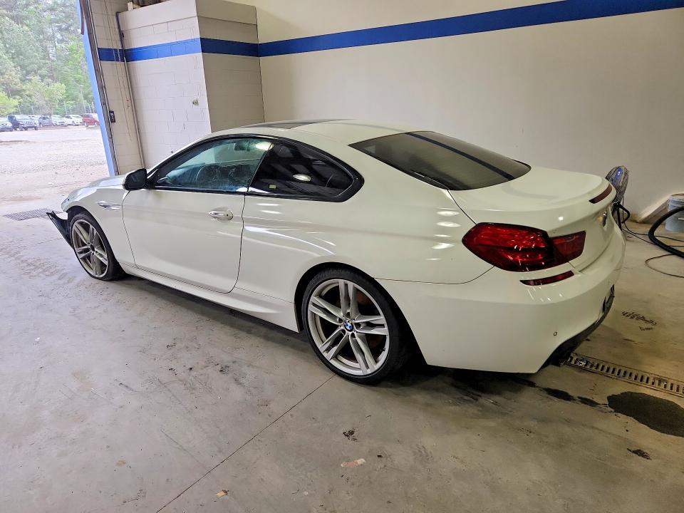2016 BMW 6er VIN WBA6H1C55GD932985 COPART salvage auction — FRONT END, Va - Cert Of Title - Salvage, sold $225 on 2026-07-31 (photo 2)